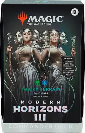 Wizards of the Coast MTG: Modern Horizons 3 - Tricky Terrain Commander Deck